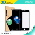 Newest!!!carbon fiber tempered glass 3D full cover tempered glass for Iphone7/7plus